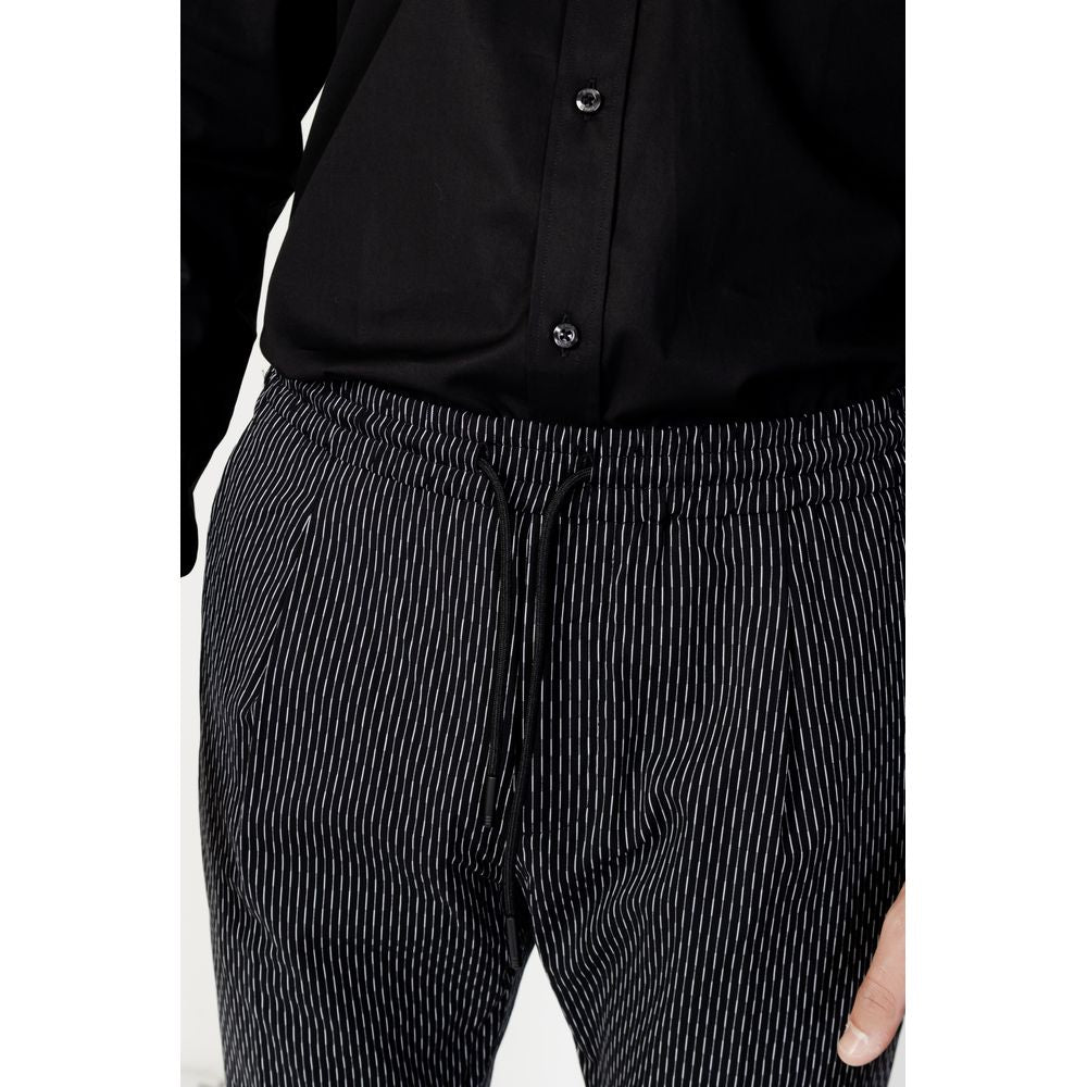 Antony Morato Black Cotton Pant