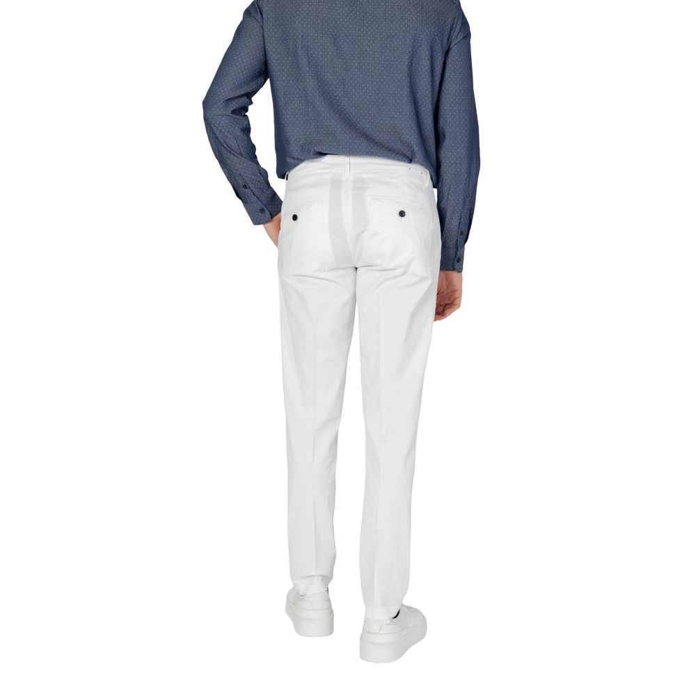 Antony Morato Cream Cotton Skinny Pant