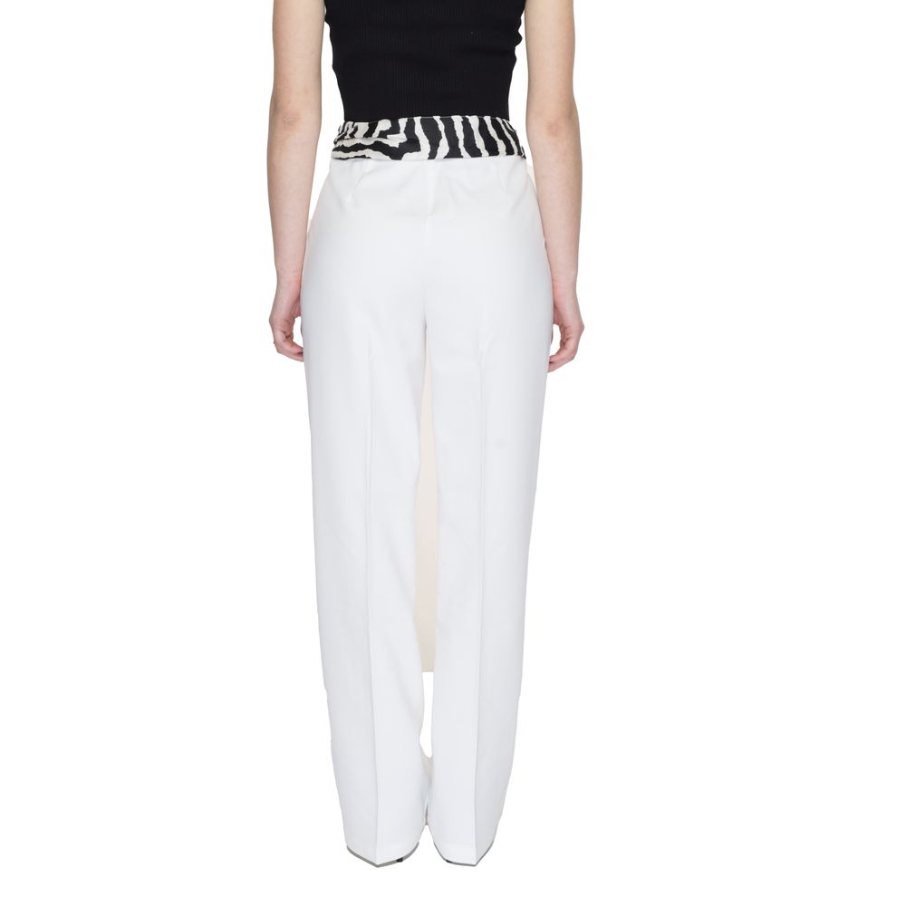 Only White Polyester Pant