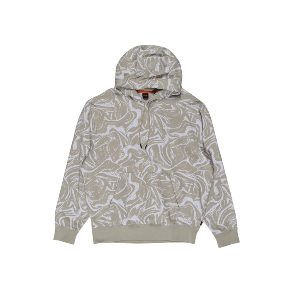 Hugo Boss Beige Cotton Hoody