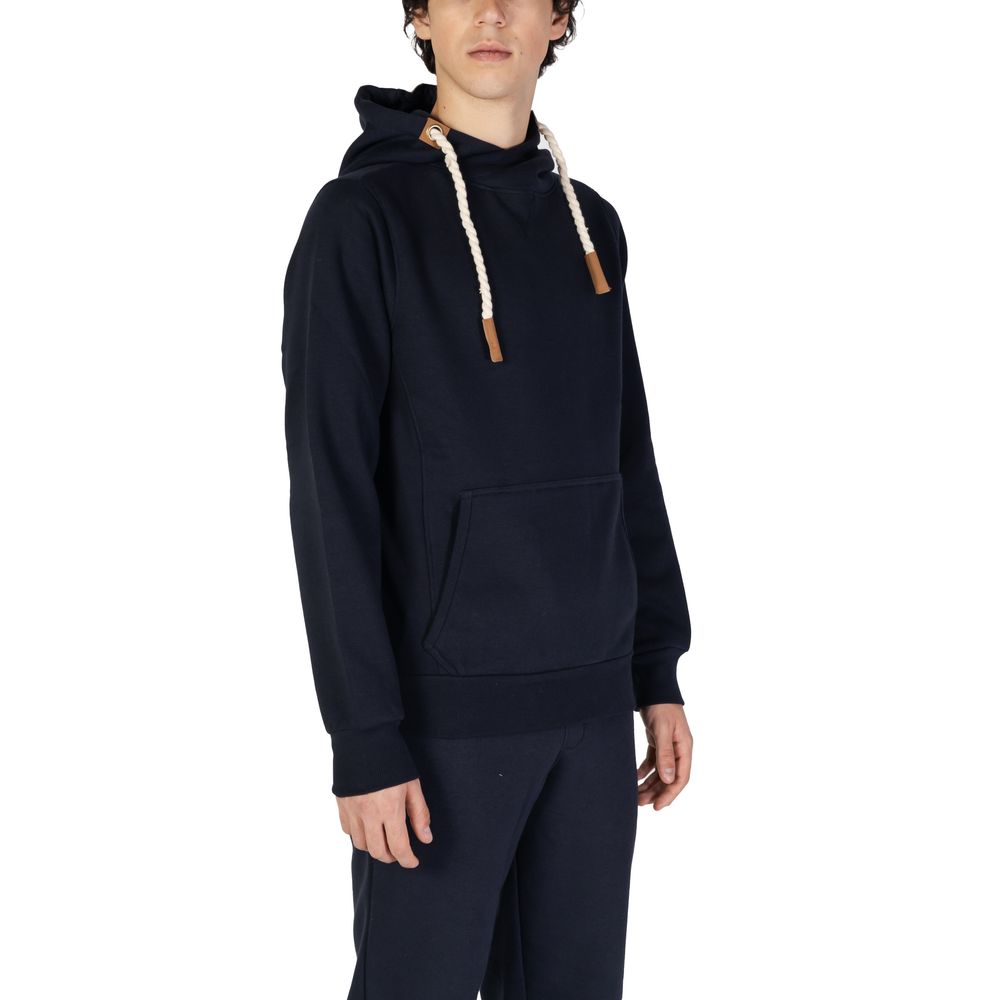 Hydra Clothing Modri bombažni pulover