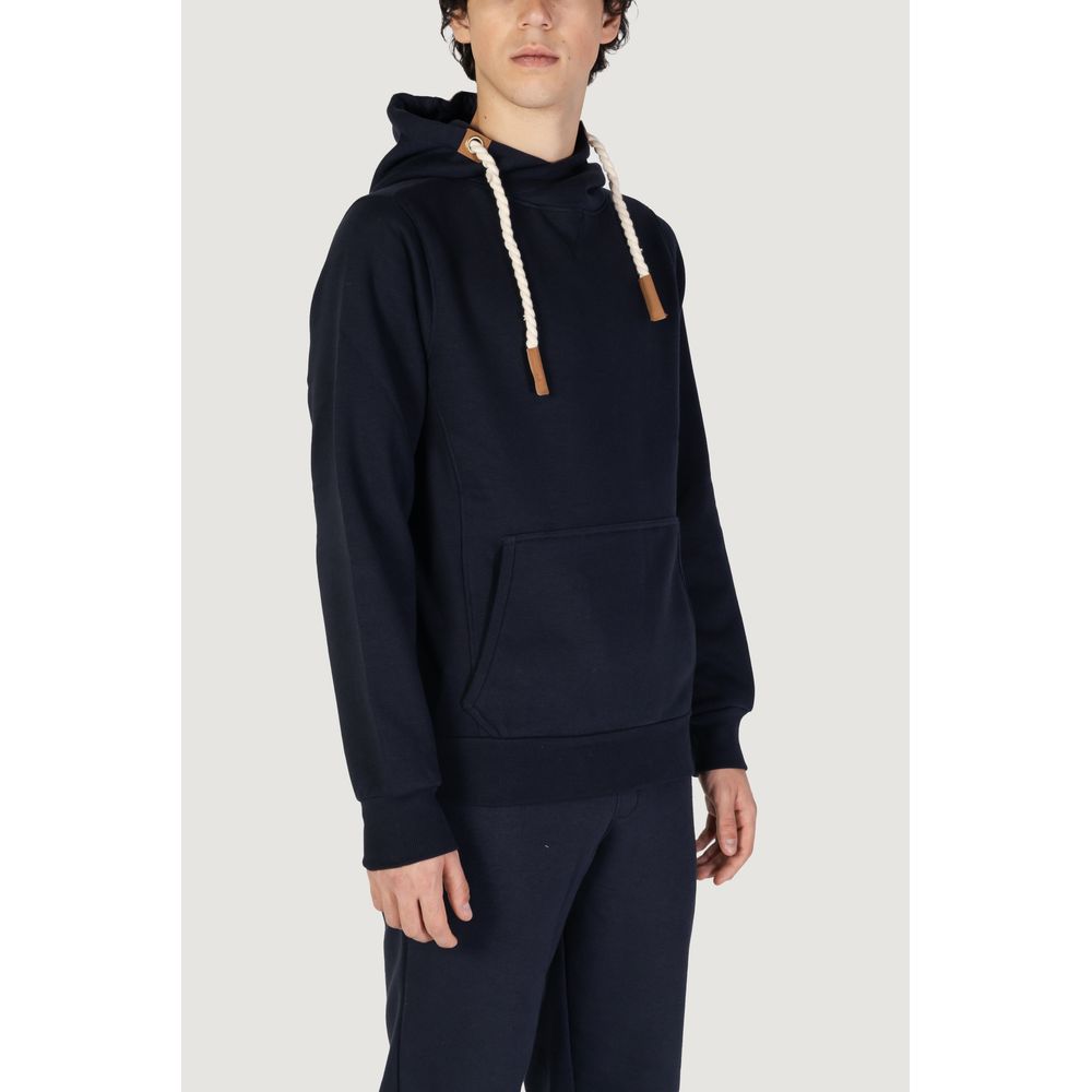 Hydra Clothing Modri bombažni pulover