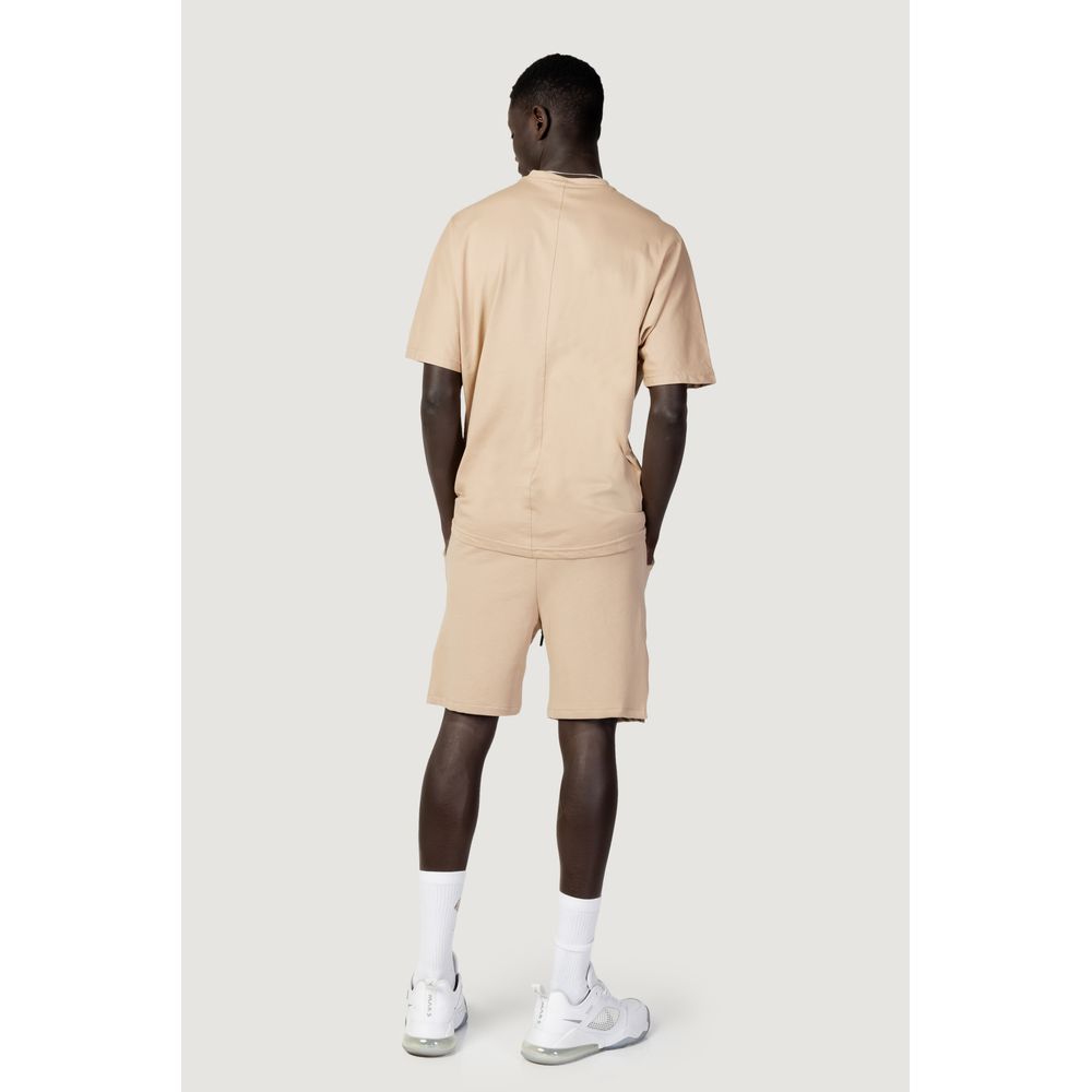 Hydra Clothing Bež bombažna trenirka