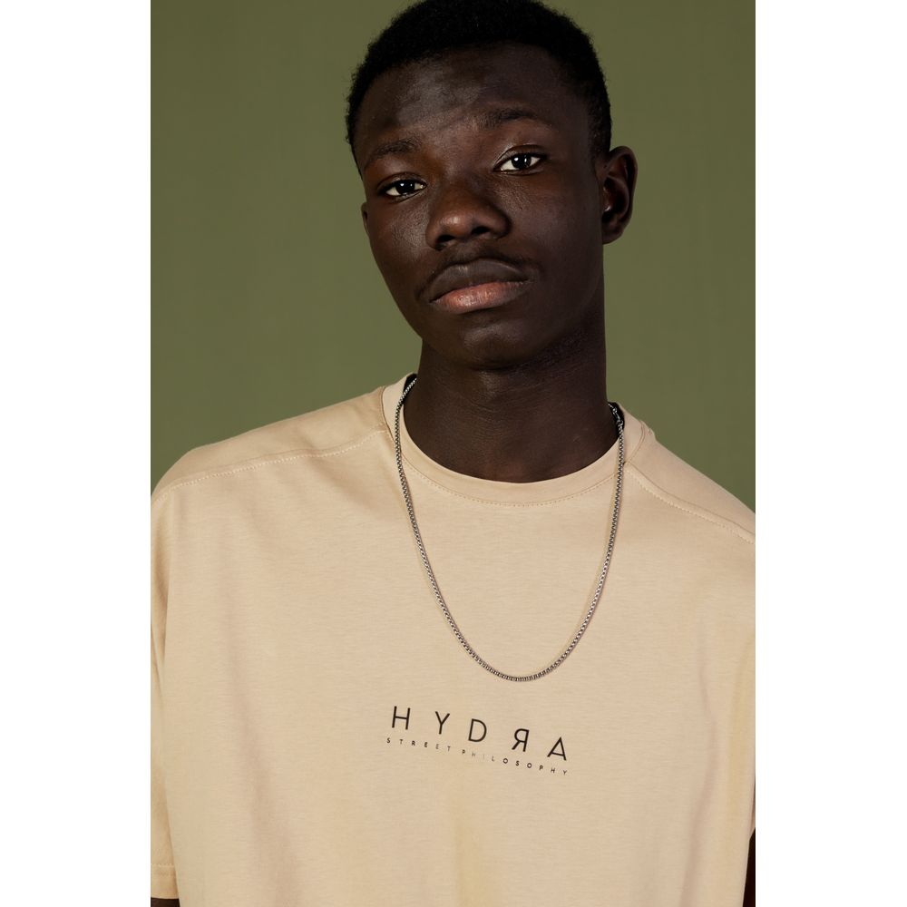 Hydra Clothing Bež bombažna trenirka