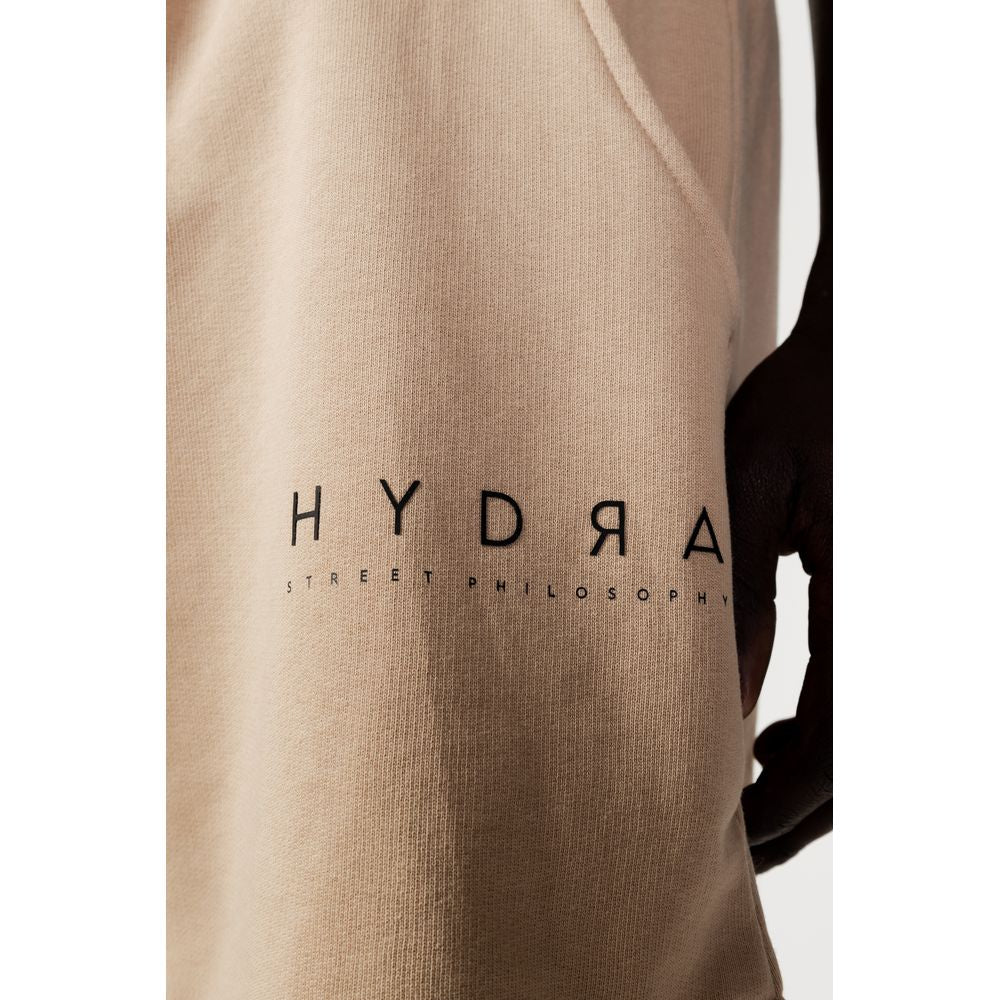 Hydra Clothing Bež bombažna trenirka
