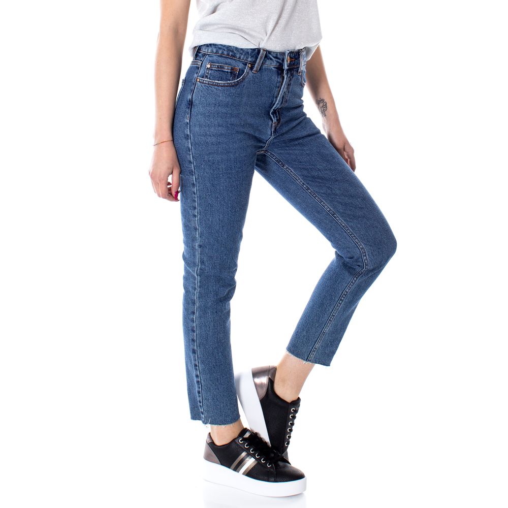 Only Blue Cotton Mom Jean