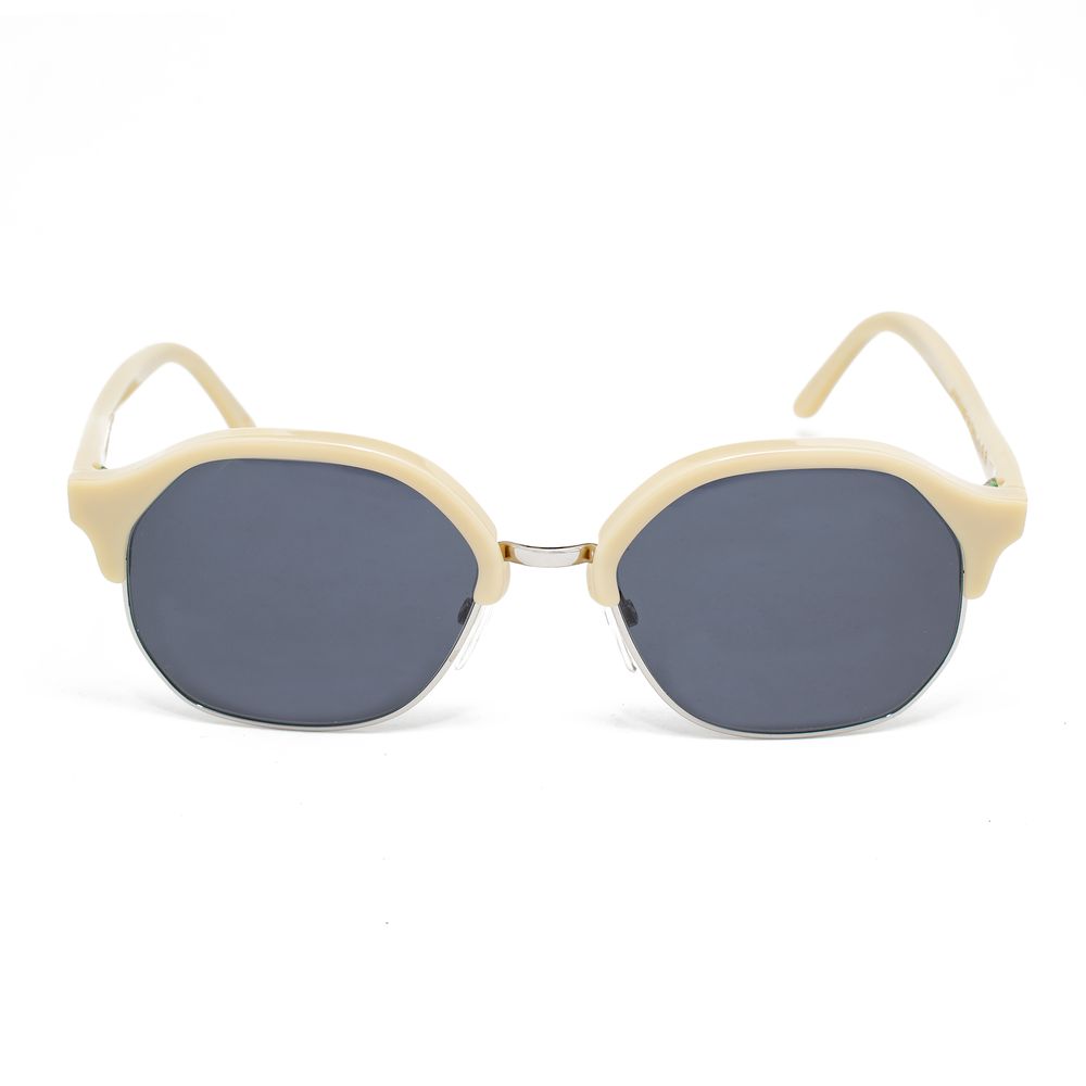 LGR White Haircalf Sunglasses