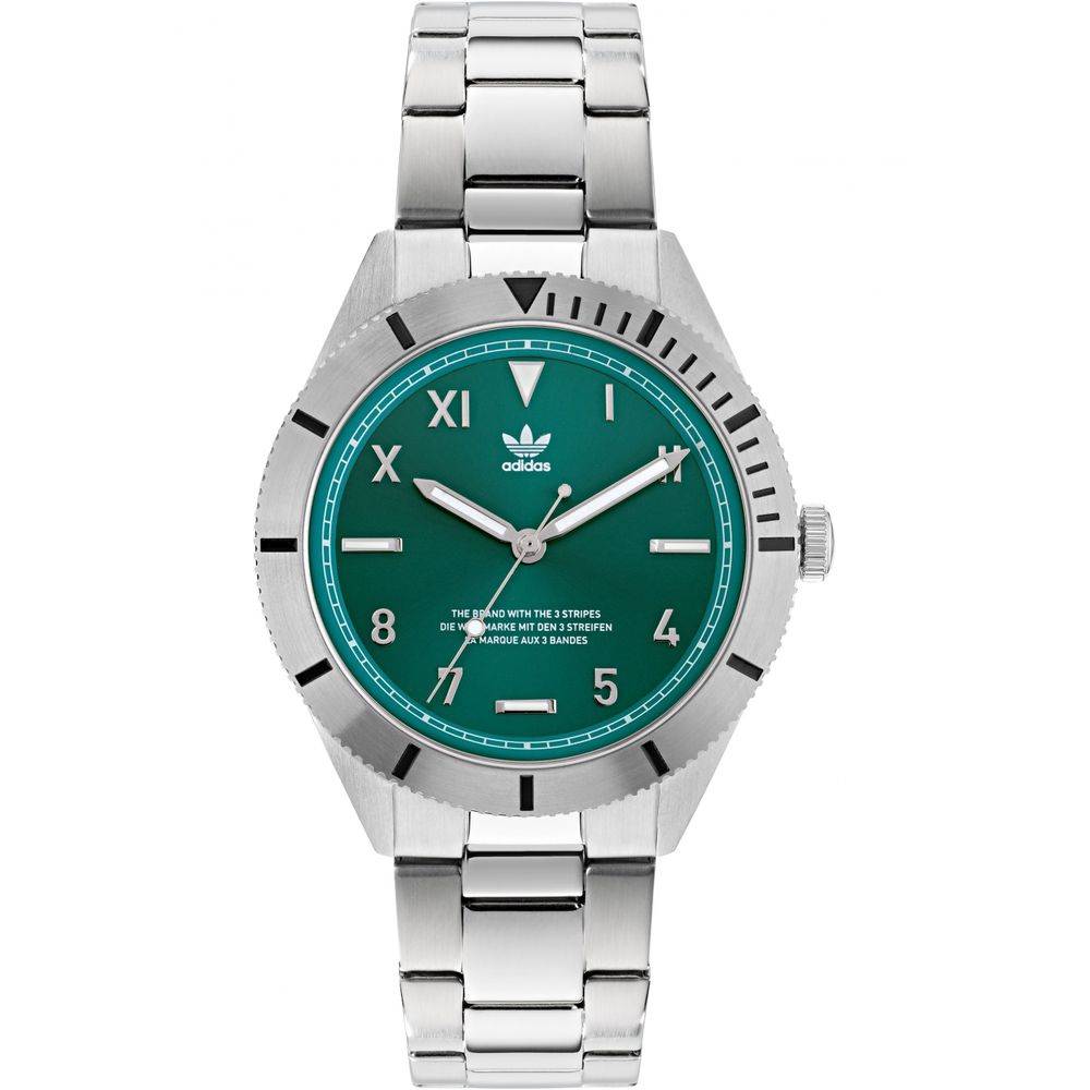Adidas siva iz nerjavečega jekla Watch