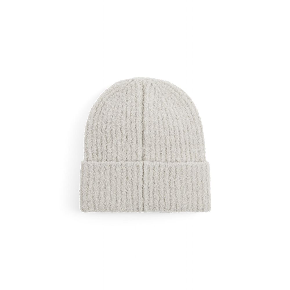 Calvin Klein Jeans Gray Marabou Hat