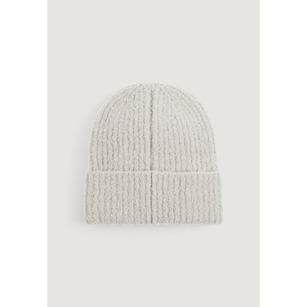 Calvin Klein Jeans Gray Marabou Hat