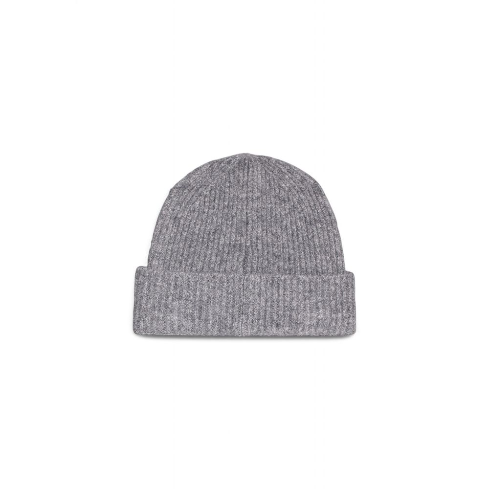 Calvin Klein Gray Marabou Hat