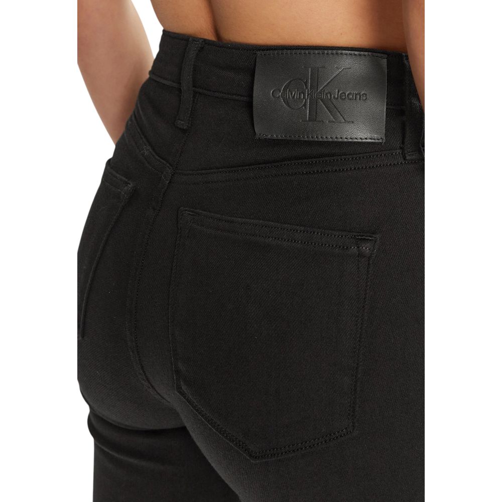 Calvin Klein Jeans Black Cotton Skinny Jean