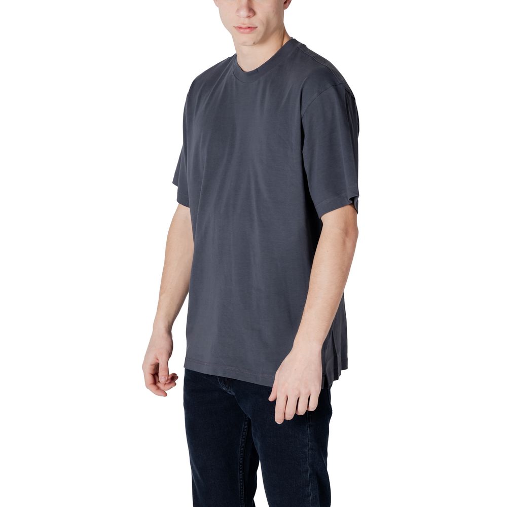 Calvin Klein Jeans Siva bombažna majica