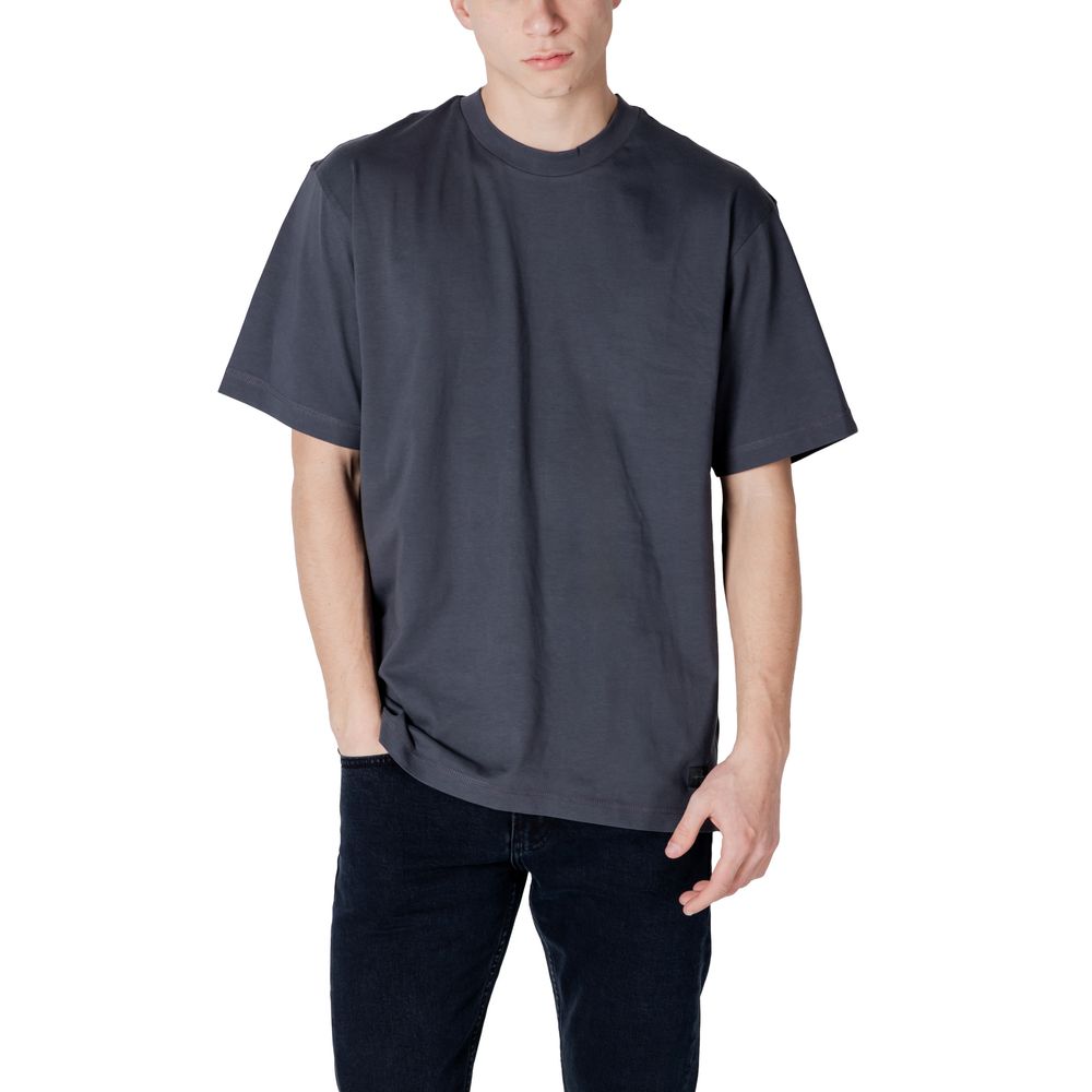 Calvin Klein Jeans Siva bombažna majica