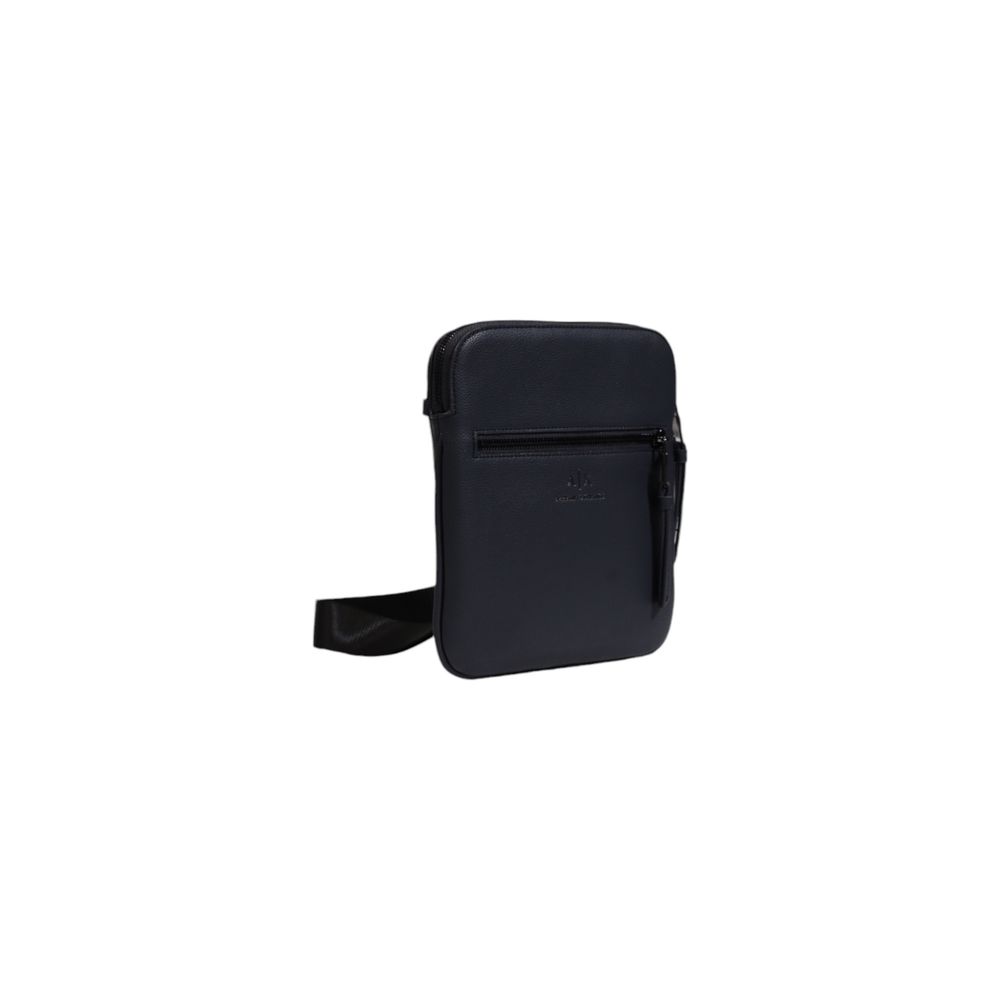 Armani Exchange Modra poliestrska torba