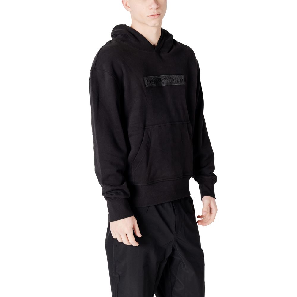 Calvin Klein Jeans Black Cotton Hoody