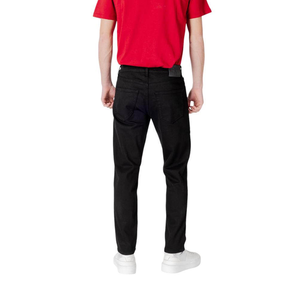 Calvin Klein Jeans Black Recycled Polyester Slim Fit Jean