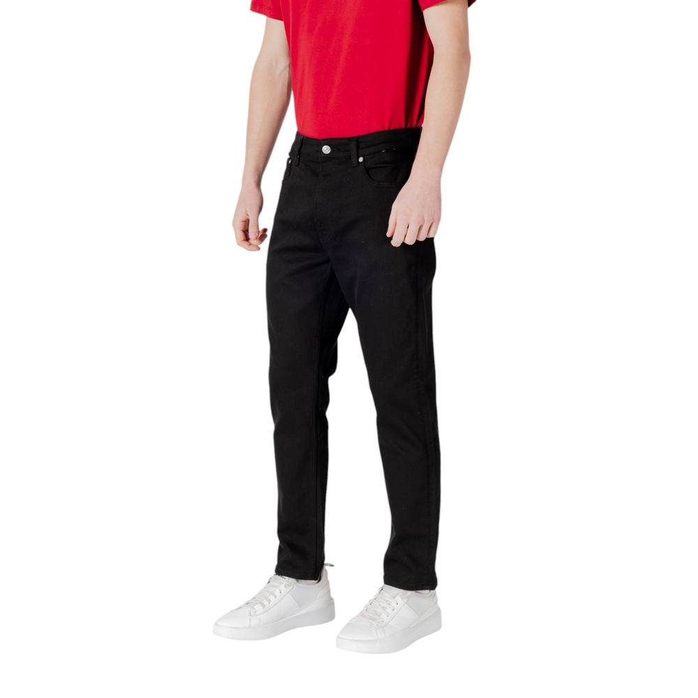 Calvin Klein Jeans Black Recycled Polyester Slim Fit Jean