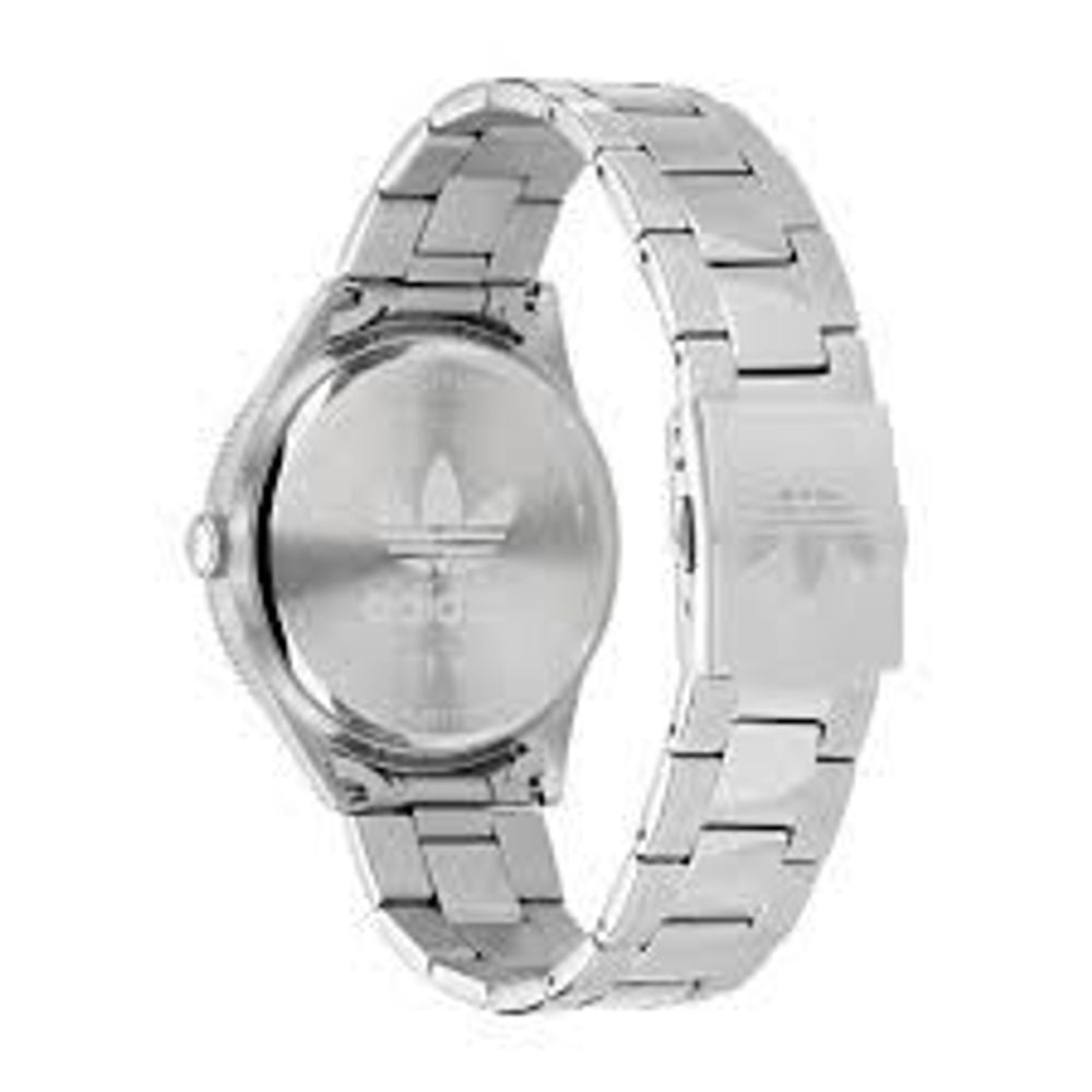 Adidas siva iz nerjavečega jekla Watch