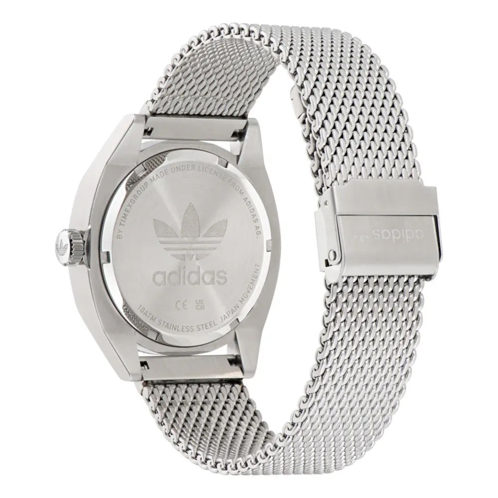 Adidas siva iz nerjavečega jekla Watch