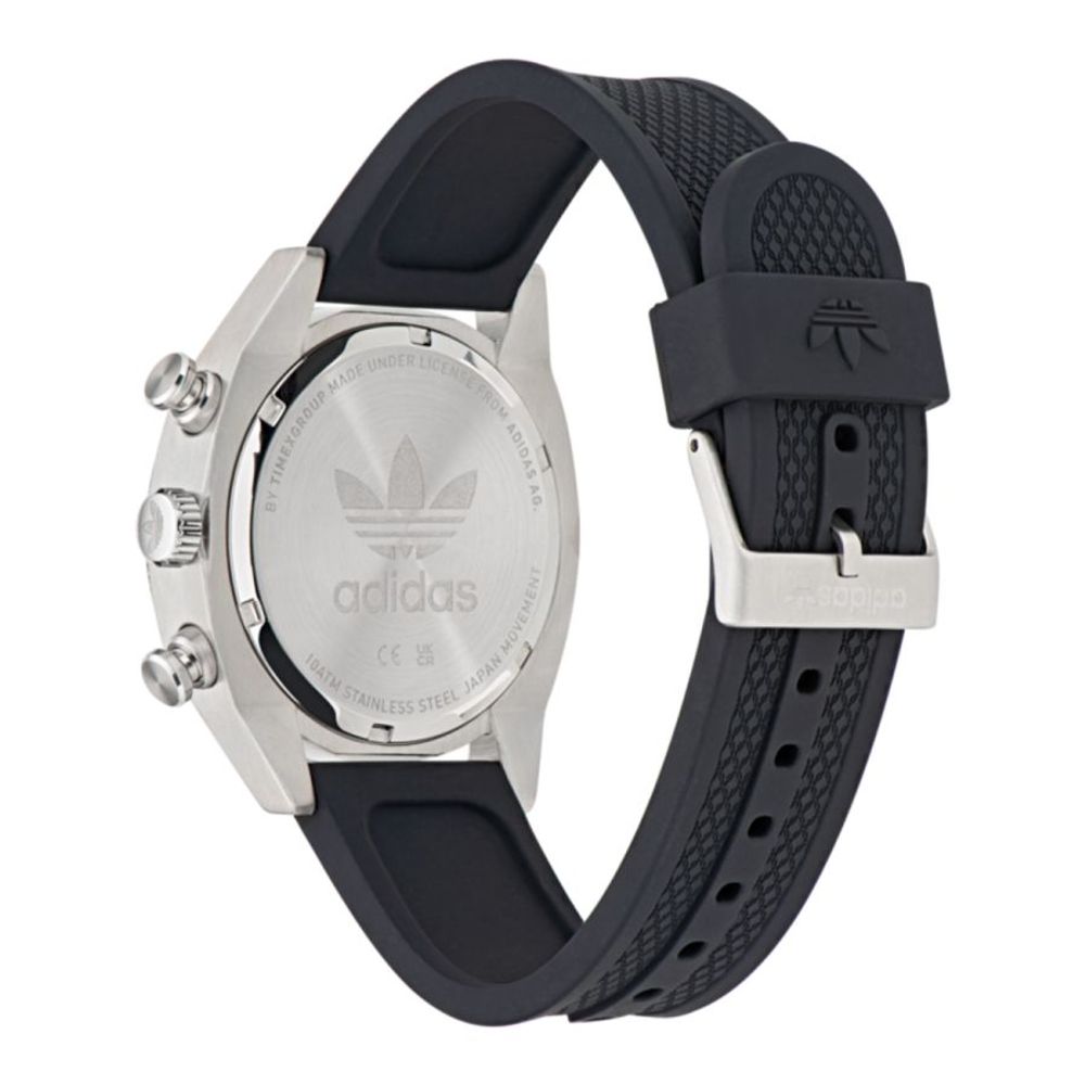 Adidas črna sintetična ura