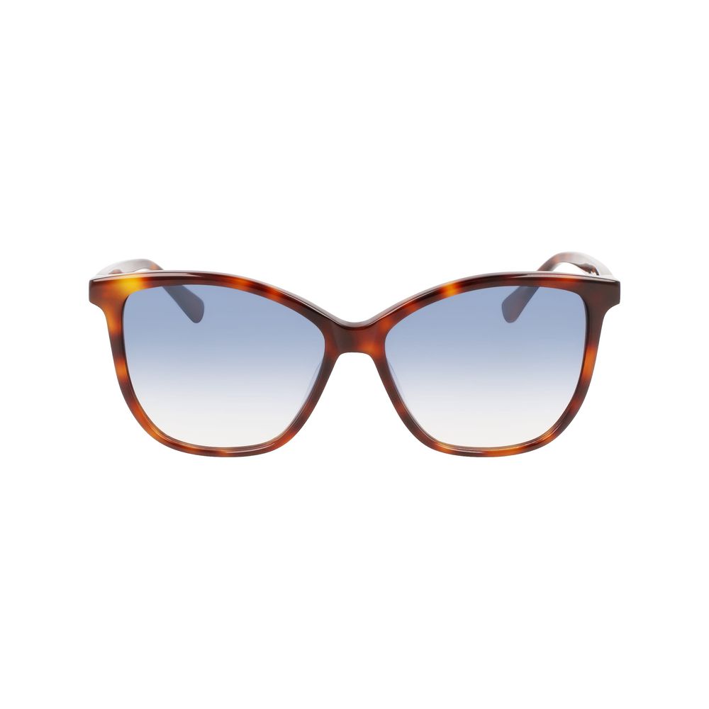 Longchamp Brown Haircalf Sunglasses