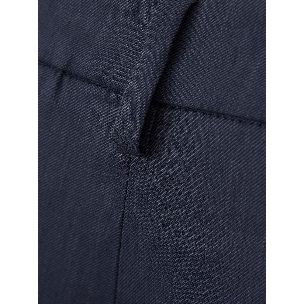 Lardini Chic Modre lanene hlače