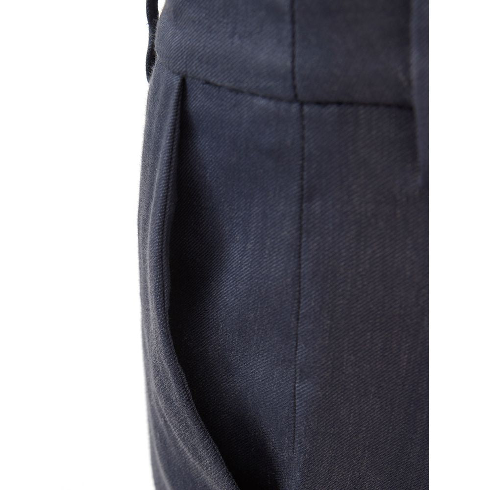 Lardini Chic Modre lanene hlače