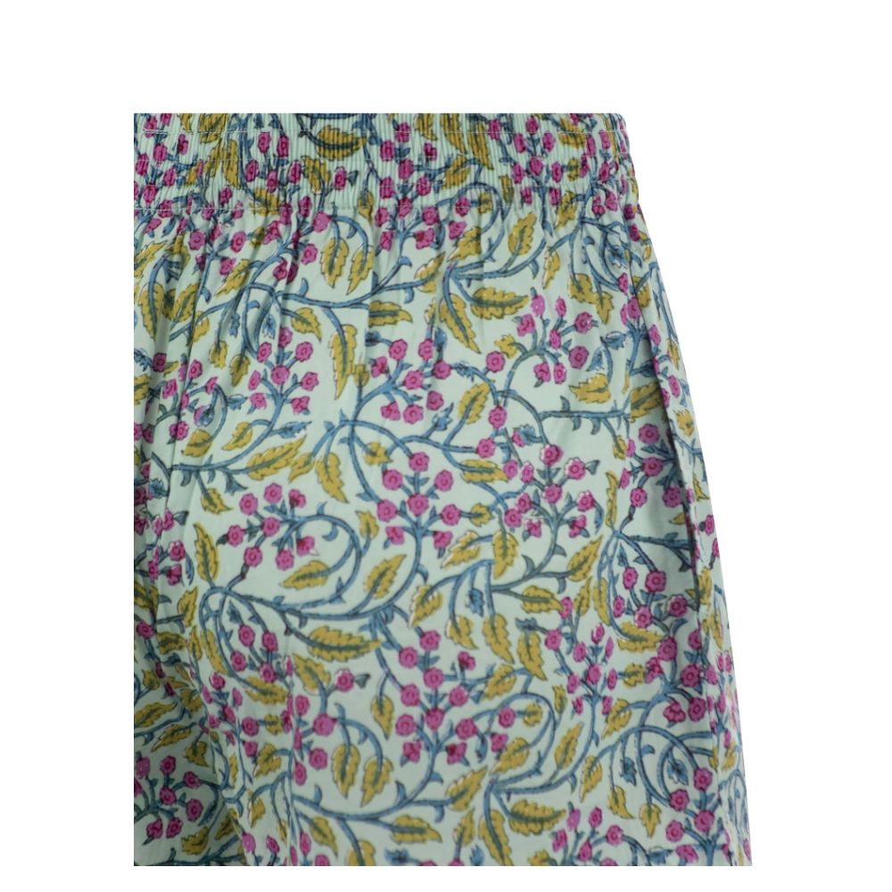 MC2 Saint Barth Zelene bombažne kratke hlače