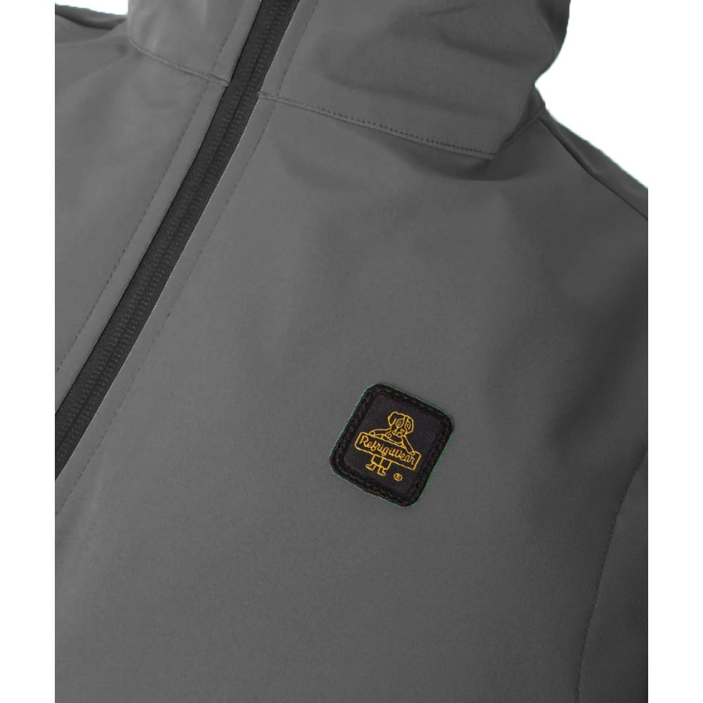 Refrigiwear Brown Polyester Men Vest