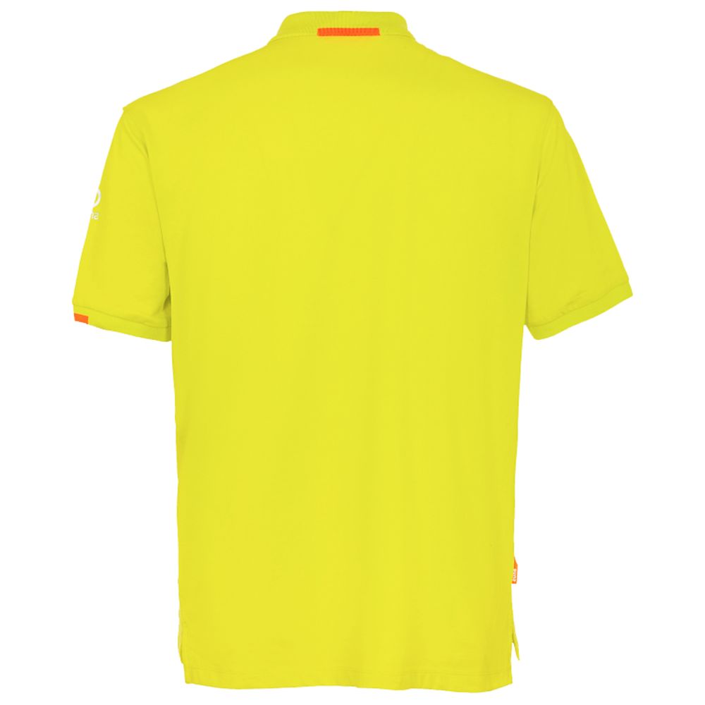 Suns Rumena bombažna polo majica