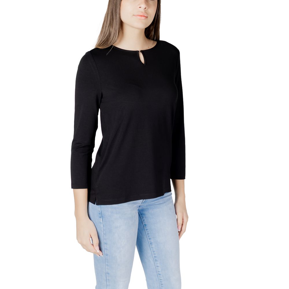 Street One Black Viscose Long Sleeve