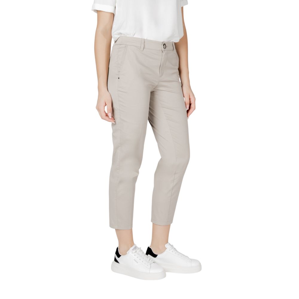 Street One Beige Cotton Pant