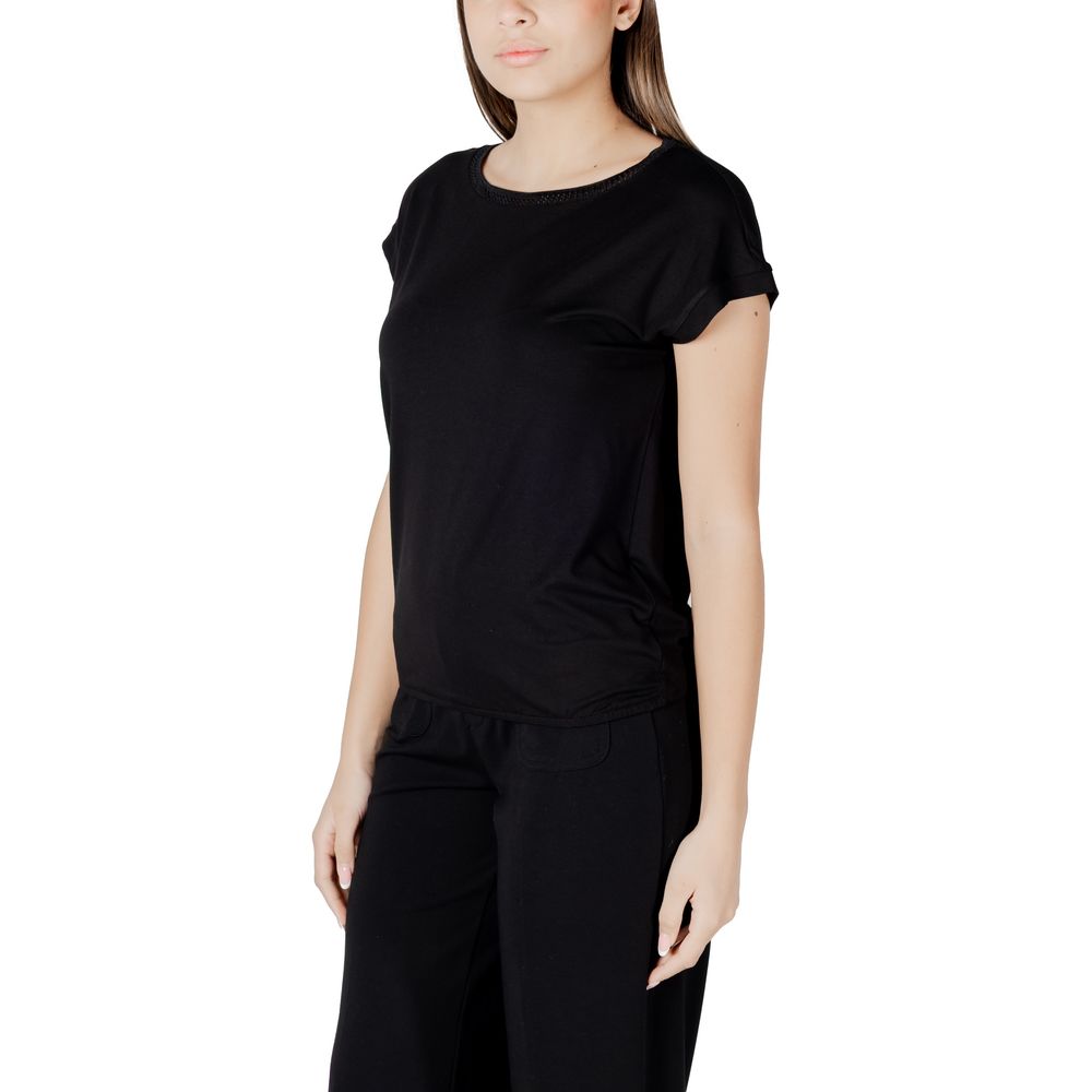 Street One Black Viscose T-Shirt