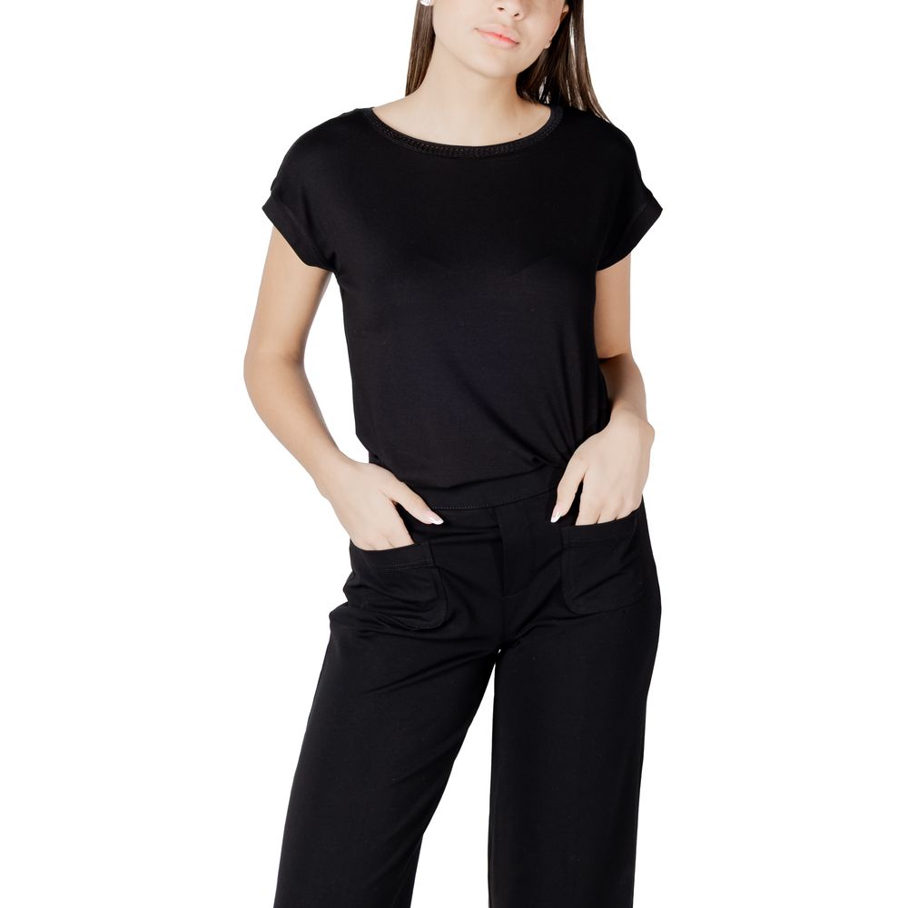 Street One Black Viscose T-Shirt