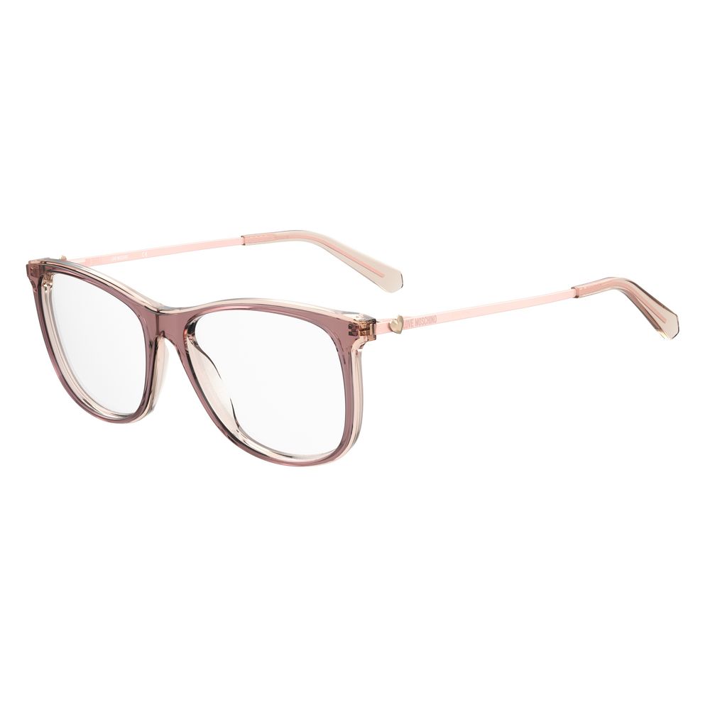 Love Moschino Pink Haircalf Frames