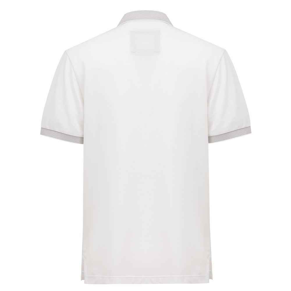 Canali Bela bombažna polo majica