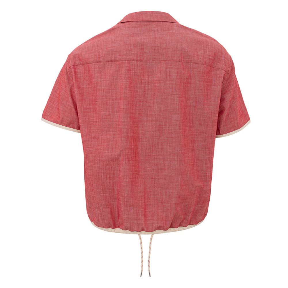 Moška srajca Armani Exchange Crimson Cotton Classic