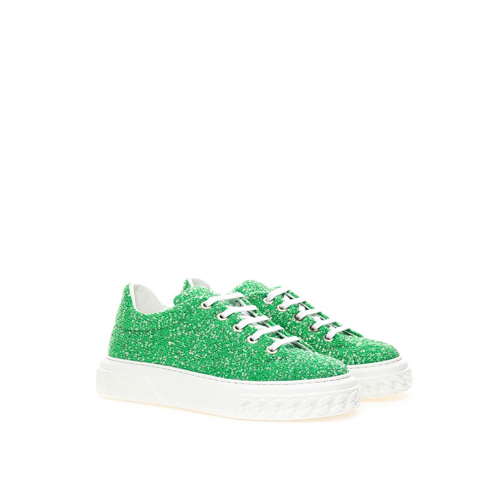 Casadei Emerald Elegance usnjene superge