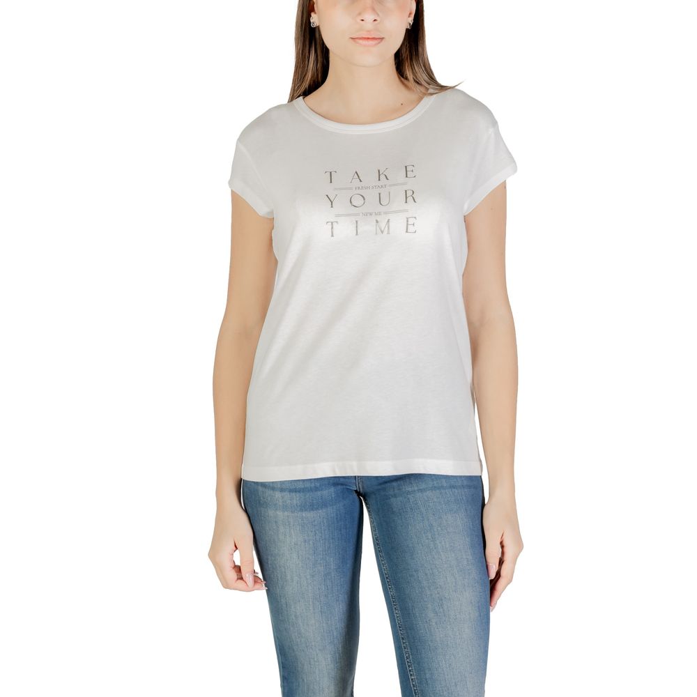 Street One White Cotton T-Shirt