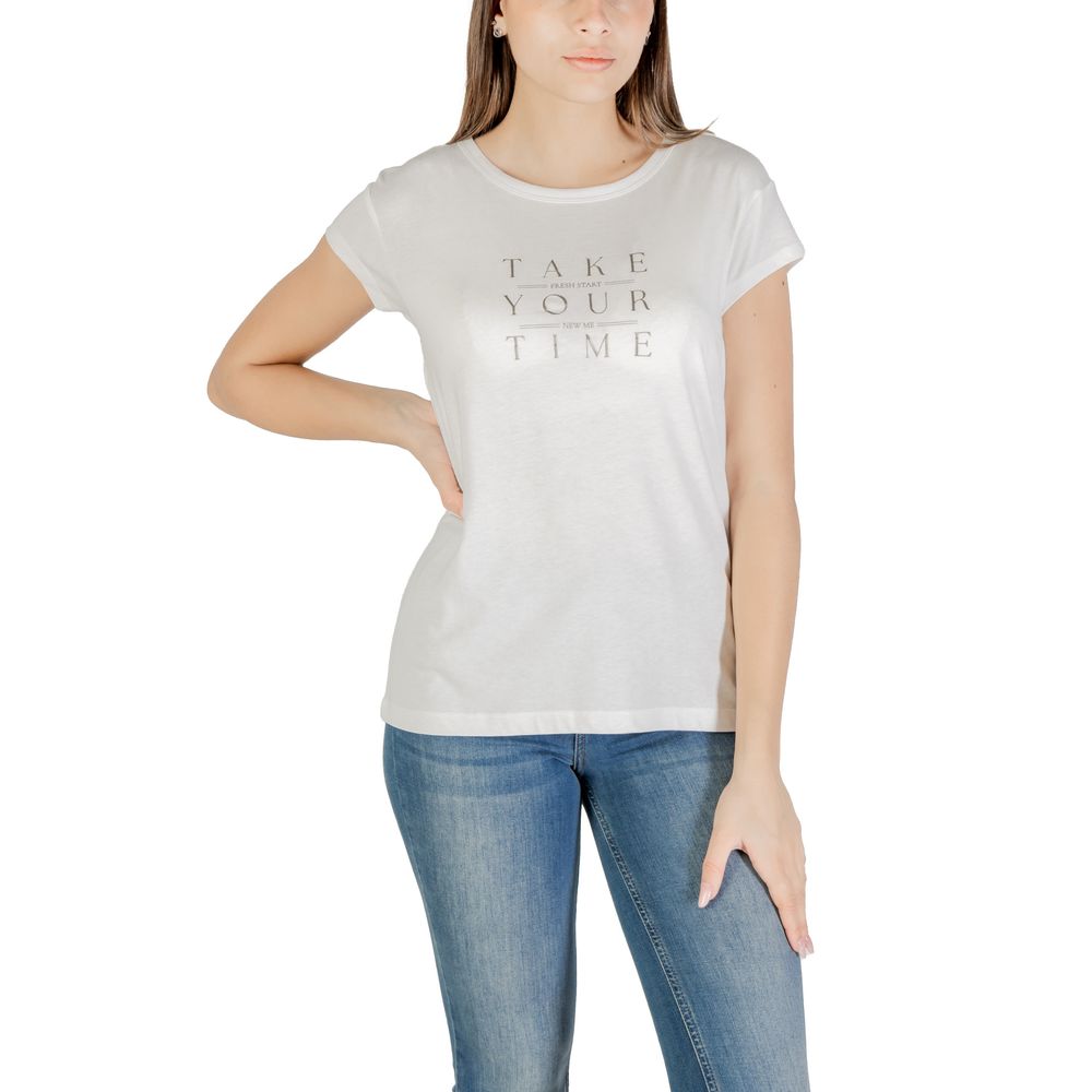 Street One White Cotton T-Shirt