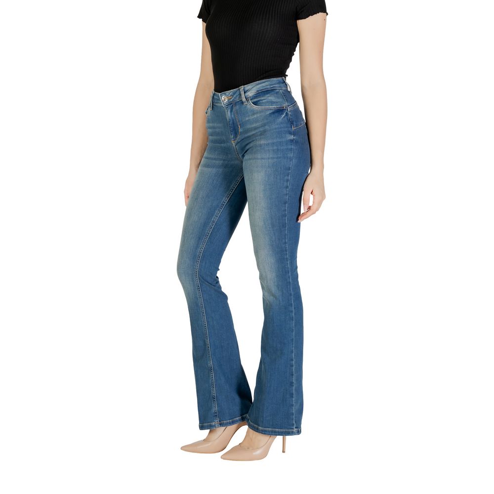 Liu Jo Blue Cotton Bootcut Jean