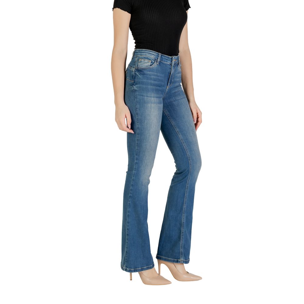 Liu Jo Blue Cotton Bootcut Jean
