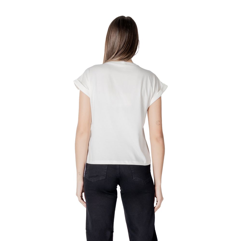 Liu Jo White Cotton T-Shirt