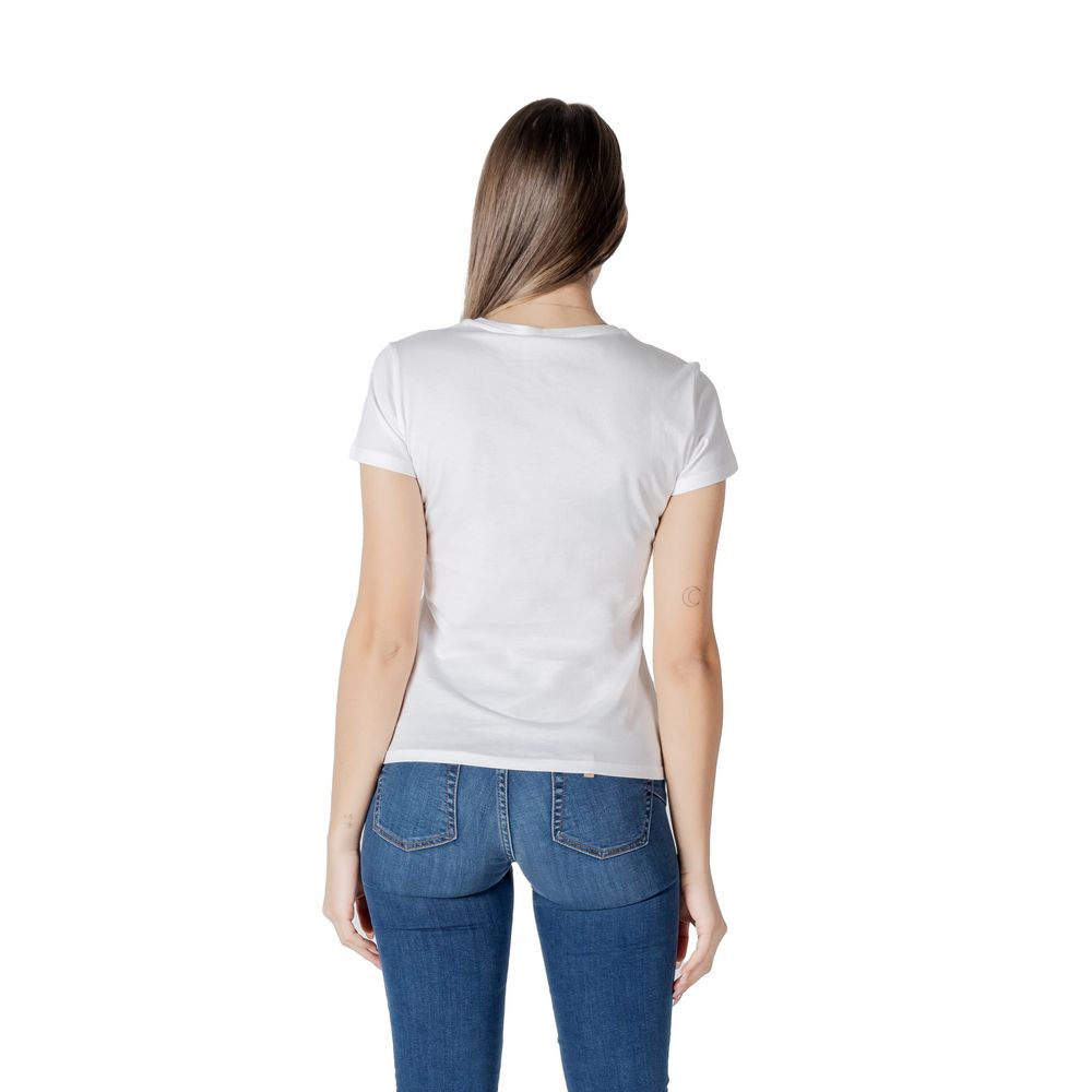 Liu Jo White Cotton T-Shirt