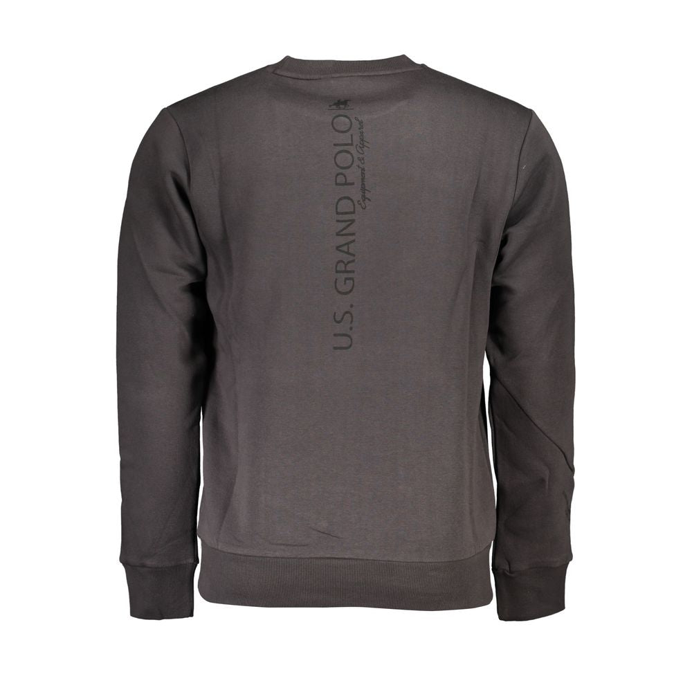 U.S. Grand Polo Brown Cotton Men Sweater