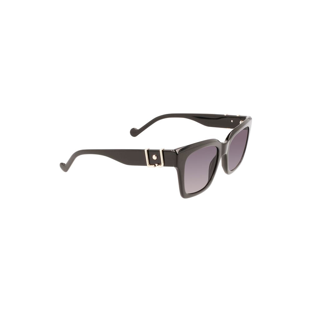 Liu Jo Black Haircalf Women Sunglasses