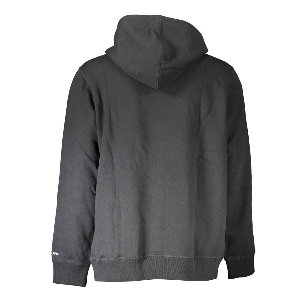 Calvin Klein Black Cotton Unisex Sweatshirt