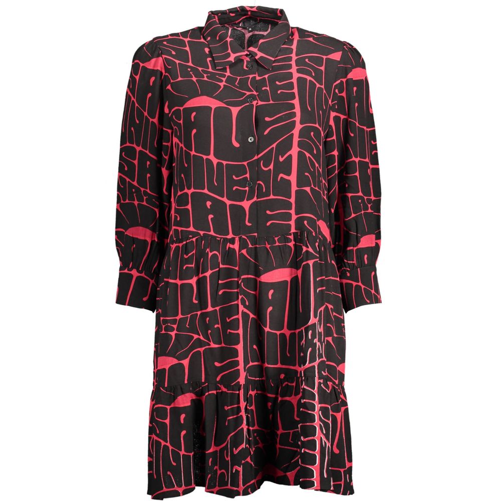 Desigual Black Viscose Women Dress