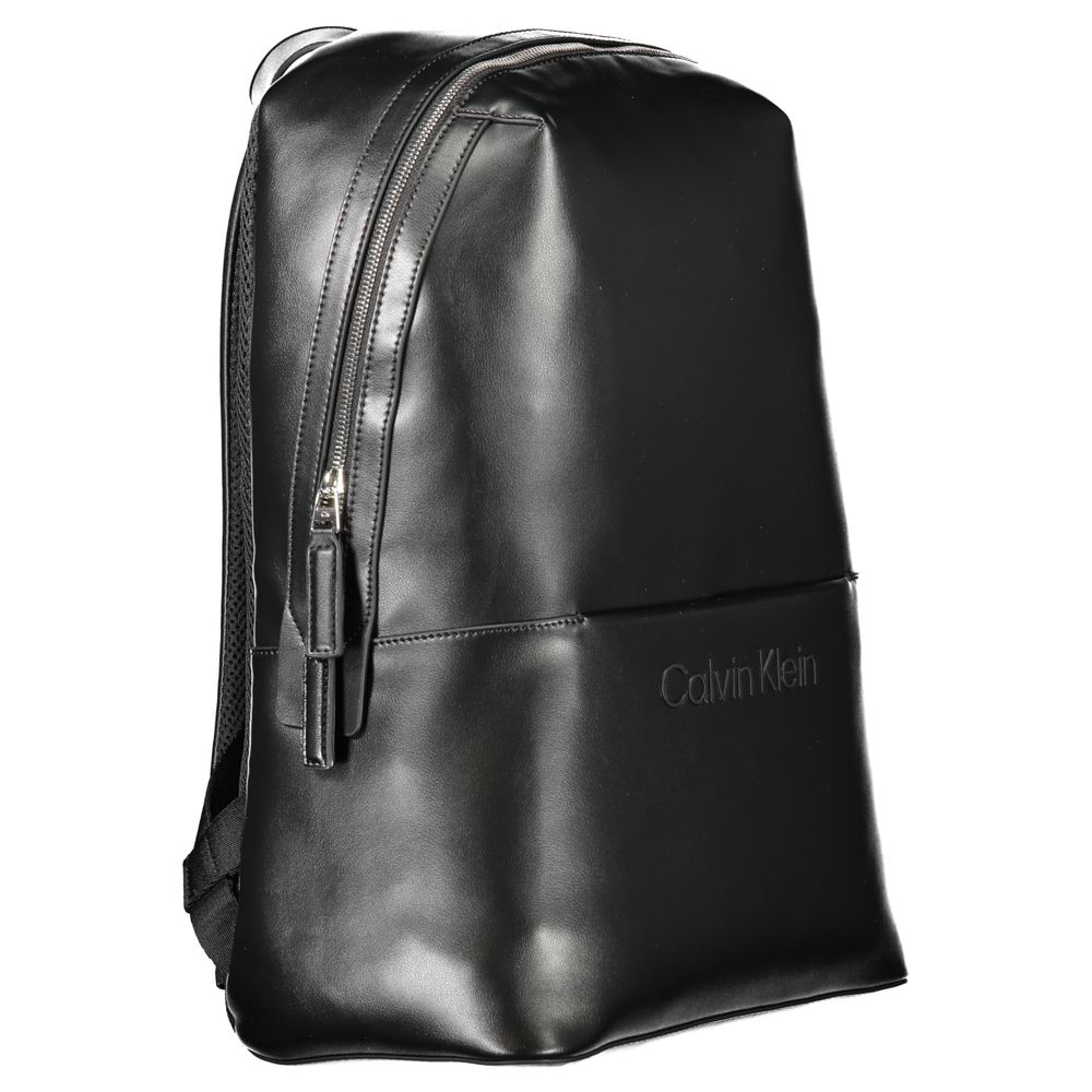 Calvin Klein Črni poliester moški nahrbtnik